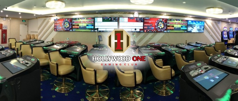 installation of Interblock Casino Games in Hollywood One Club Complete